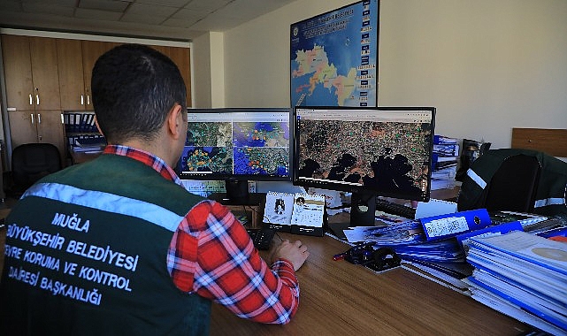 Muğla Büyükşehir Belediyesi hafriyat alanı dışına dökümleri engellemek için hafriyat