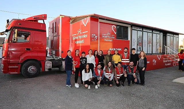 Akbank, 6 Şubat depremlerinin ardından bölgedeki gençlere orta ve uzun