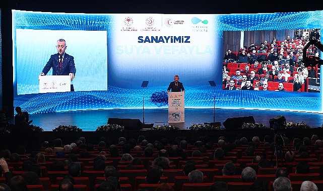 Sanayide Su Verimliliği seferberliği için Kocaeli Kongre Merkezi’nde protokol imzaladı.