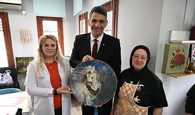 Kartepe Belediye Başkanı Av.M.Mustafa Kocaman, Maşukiye KAR-MEK kursiyerlerini ziyaret etti.