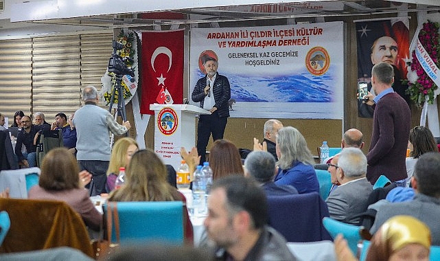 Ardahan İli Çıldır İlçesi Kültür ve Dayanışma Derneği geleneksel ‘Kaz