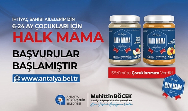 Antalya Büyükşehir Belediyesi, ihtiyaç sahibi ve çocuk besinlerine erişmekte zorluk