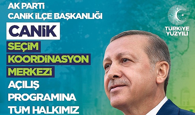 Canik Belediye Başkanı ve Cumhur İttifakı AK Parti Canik Belediye