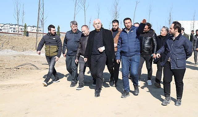 Genel Sekreter Gündoğdu, Çayırova’ya değer katacak Millet Bahçesi projesiyle ilçenin