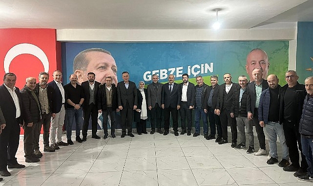 AK Parti Gebze İlçe Teşkilatı, Gebze’de sokak sokak seçim çalışmalarını
