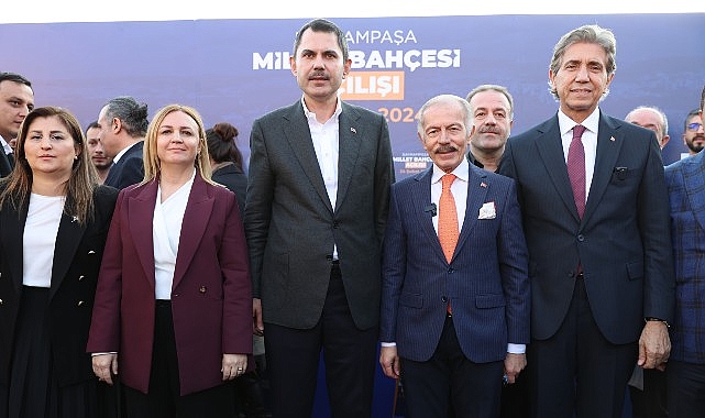 Bayrampaşa’da inşa edilen bölgenin en büyük Millet Bahçesi görkemli bir
