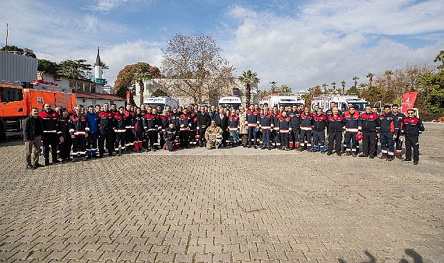 Türkiye’nin arama kurtarma malzemeli özel donanımlı ambulans statüsündeki ilk ambulans