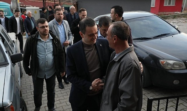 Cumhur İttifakı Karamürsel Belediye Başkan Adayı Mesut Çetinkaya, gittiği her