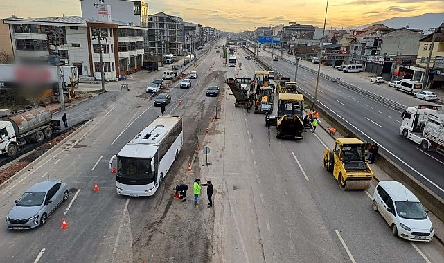 Kocaeli Büyükşehir Belediyesi tarafından yapılan Köseköy Koridoru Alikahya Stadyum bağlantı