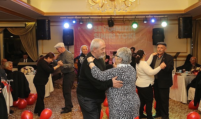 Küçükçekmece Belediyesi, 14 Şubat Sevgililer Günü dolayısıyla düzenlediği davette, 65
