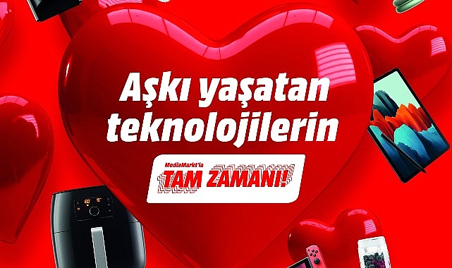 Avrupa’nın açık ara bir numaralı elektronik perakendecisi MediaMarkt, Sevgililer Günü’ne