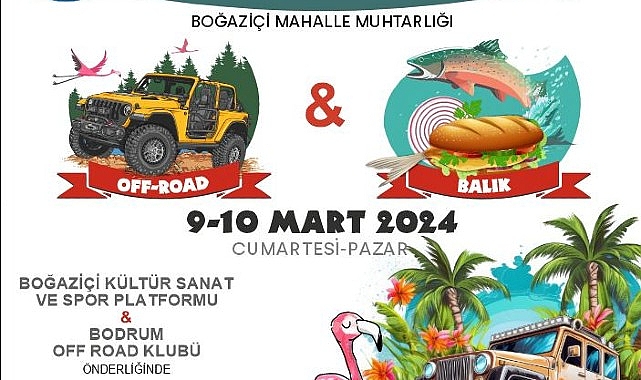 Boğaziçi Mahallesi, Milas Belediyesi organizasyonuyla 9-10 Mart tarihlerinde Bargilya Off-Road