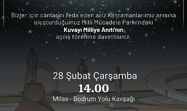 Vatanın birlik ve bütünlüğü uğruna hayatlarını feda eden kahramanların anısına