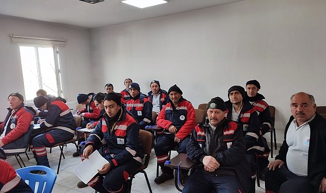 Nevşehir Belediyesi, iş güvenliği konusundaki eğitimlerini ve uygulamalarını sürdürüyor. Eğitimlerde,