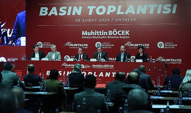Antalya Büyükşehir Belediyesi'nin ev sahipliğinde bu yıl 19'uncusu gerçekleştirilecek Türkiye'nin