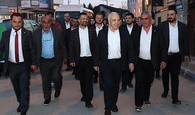 Nilüfer Belediye Başkan Adayı Şadi Özdemir, ilçenin kırsal mahalleleri Alaaddinbey,