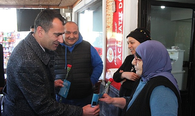 Seçim çalışmalarını sürdüren Ak Parti Derince Belediye Başkan Adayı İbrahim