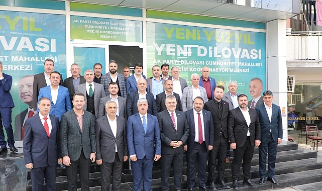 Dilovası’nda ki seçim çalışmalarına katılan AK Parti Kocaeli Milletvekili, TBMM
