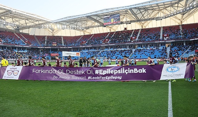 Trabzonsporlu futbolcular, Türk Epilepsi ile Savaş Derneği’nin hayata geçirdiği Epilepsi