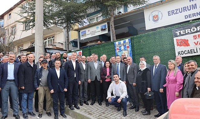 Cumhur İttifakı İzmit Belediye Başkan Adayı Muharrem Tutuş, Erzurum Aşkaleliler