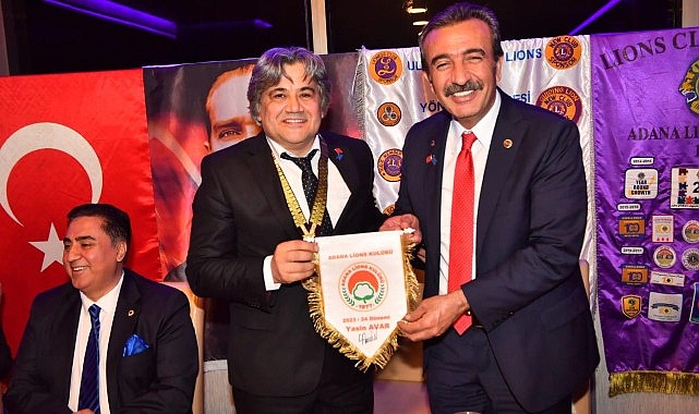 Çukurova Belediye Başkanı Soner Çetin, Adana Lions Kulübü’nün konuğu oldu.