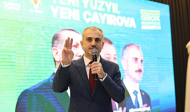 Çayırova Belediye Başkanı ve Cumhur İttifakı adayı Bünyamin Çiftçi, Akse