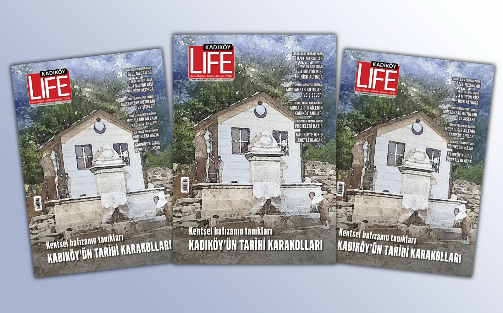 Kadıköy Life Dergisi’nin 116. sayısı yayınlandı. Dergi yeni sayıda kentsel