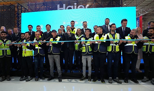 Haier, 2021 yılında 85 milyon euroluk yatırımla Eskişehir’de faaliyete geçirdiği