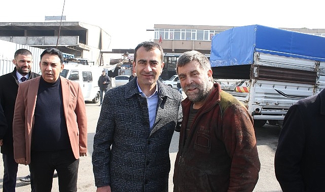 Cumhur İttifakı Derince Belediye Başkan Adayı İbrahim Şirin, kooperatif ziyaretlerinde