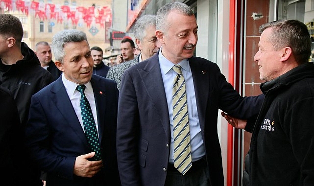 Kocaeli Büyükşehir Belediye Başkanı Doç.Dr.Tahir Büyükakın ile Kandıra Belediye Başkan