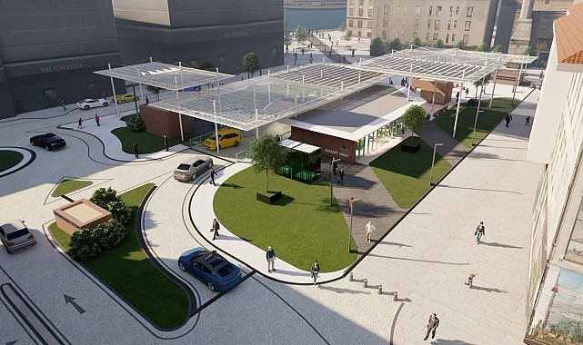Beyoğlu Karaköy’ün çehresini değiştirecek Karaköy otopark ve meydan projesi alanından