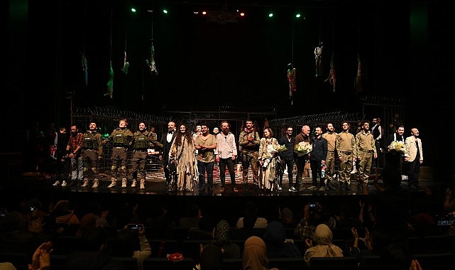 Konya Büyükşehir Belediyesi Şehir Tiyatrosu, İsrail’in Filistinlilere uyguladığı zulme dikkat