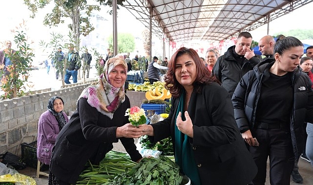 Aydın Büyükşehir Belediye Başkanı Özlem Çerçioğlu, Sultanhisar Belediye Başkanı Osman