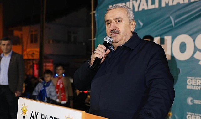 Körfez Belediye Başkanı ve Başkan Adayı Şener Söğüt’ün son seçim