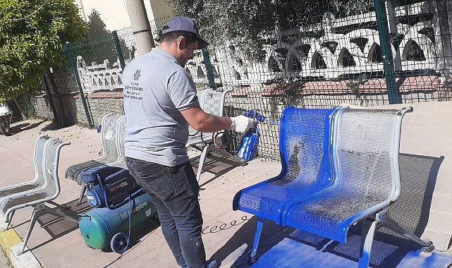 Düzenli olarak yapılan temizlik çalışmalarının yanı sıra; parklar, bahçeler, caddeler,