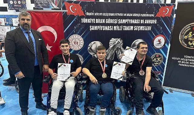 Bağcılar Belediyesi Feyzullah Kıyıklık Engelliler Sarayı kursiyerlerinden milli sporcu Muhammet