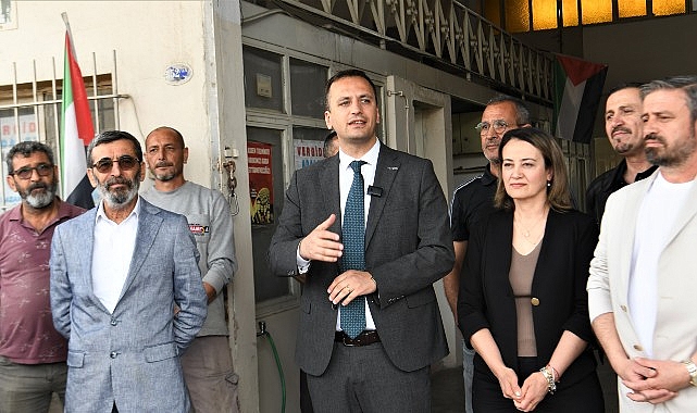 Bornova Belediye Başkanı Ömer Eşki, büyük bir heyecanla ve şevkle