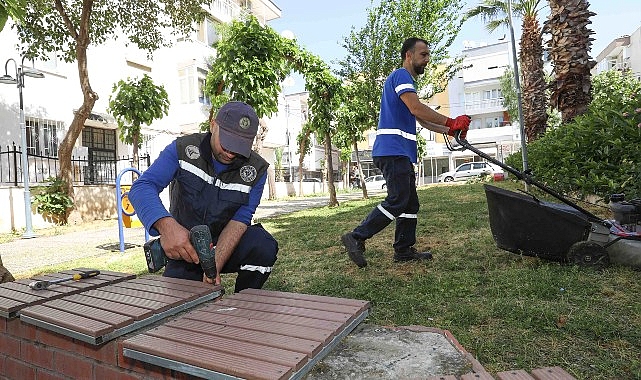 Buca Belediyesi, hava sıcaklıklarının artması ile birlikte ilçe genelinde bulunan