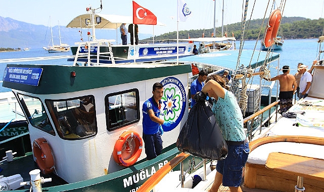 Muğla Büyükşehir Belediyesi bayram tatili boyunca artan nüfus ve deniz