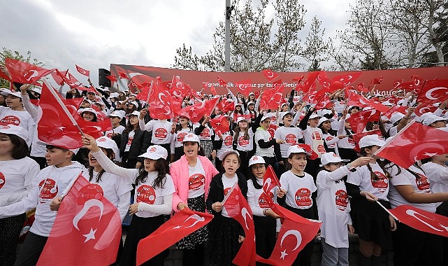 Çankaya'da 23 Nisan kutlamalarının merkezi bu yıl da 1000 Çocuk