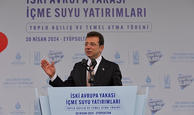 Yarın 1 Mayıs İşçi Bayramı’nın kutlanacağını hatırlatan İmamoğlu, ‘İSKİ Avrupa