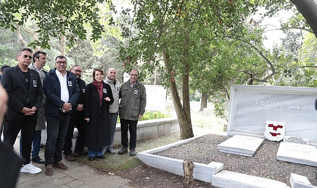 Anma törenine,  Şehir Tiyatroları Müdürü Oytun Askeroğlu, Şehir Tiyatroları Genel