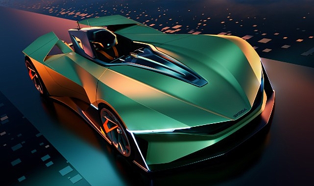 Škoda, tamamen elektrikli konsept aracı Škoda Vision Gran Turismo'yu tanıttı.