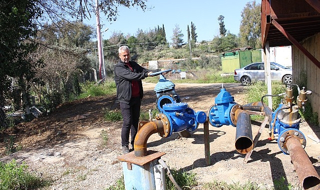 Antalya Büyükşehir Belediyesi, Manavgat'ın Yukarıışıklar Mahallesi'nin içme suyu sıkıntısını yeni