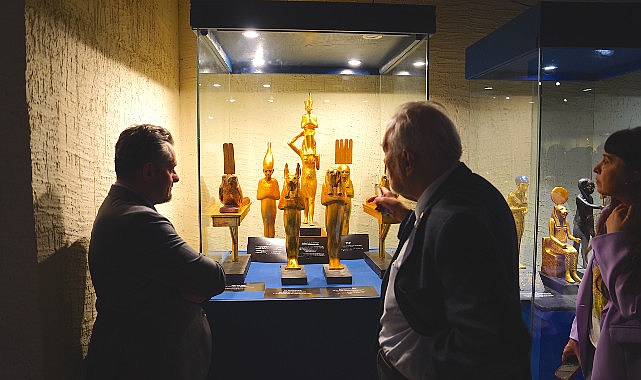Tüm dünyada ziyaretçi rekorları kıran ünlü “Tutankhamun Çocuk Firavunun Hazineleri”