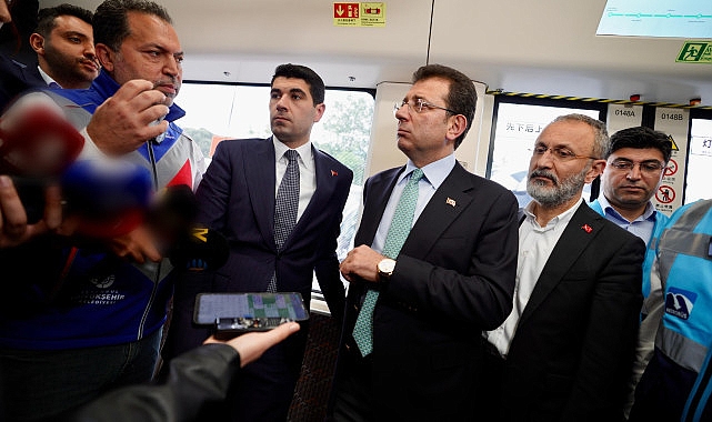 İBB Başkanı Ekrem İmamoğlu, çevreci, yüksek teknolojilerle donatılmış, 420 yolcu