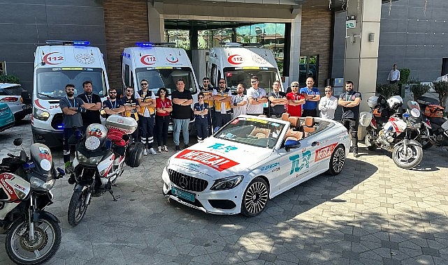 TUR’un pedalları arasında can kurtaran sağlık kahramanları, dünya yıldızlarının sağlıkla