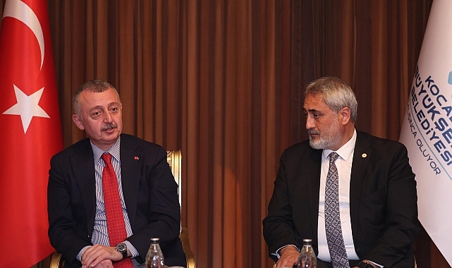 Başkan Büyükakın, Kocaeli Amatör Spor Kulüpleri Federasyonu Başkanı Murat Aydın