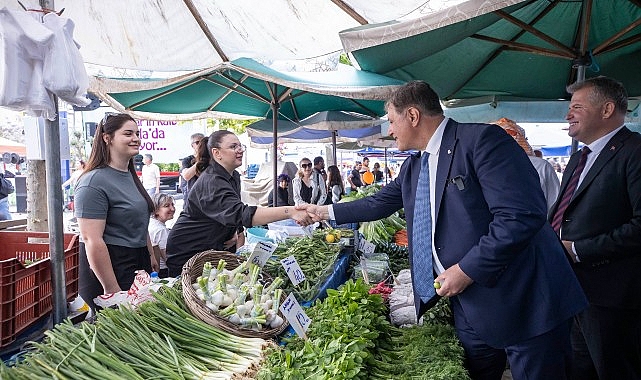 İzmir Büyükşehir Belediye Başkanı Dr. Cemil Tugay, Dünya Çiftçiler Günü