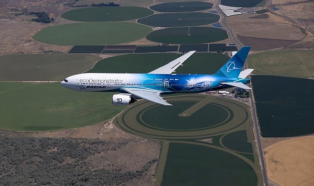 Boeing ecoDemonstrator, operasyonel verimliliği ve kabin geri dönüştürülebilirliğini artıracak teknolojileri